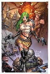   Represente : Aphrodite IX  Aphrodite Ix - Collection : Semic Comics Auteur : - 1089x743