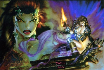   Represente : Witchblade  Auteur : Michael Turner, Brian Haberlin 2353x3499