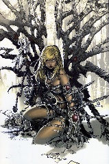   Represente : Witchblade  Auteur : Chris Bachalo, Tim Townsend 6999x4665