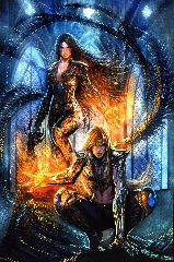   Represente : Witchblade  Auteur : Stjepan Sejic 6999x4665