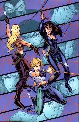   Represente : Abby, Sidney Savage, Natalia Kassle  Danger Girl - Collection : Editions Usa Auteur : - 1979x1280