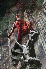   Represente : Daredevil  Daredevil - Collection : Marvel Knights Auteur : Alex Maleev 3851x2604