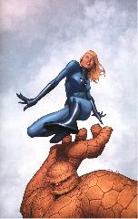   Represente : La Chose, Jane Storn  Fantastic Four - Collection : Ultimate Auteur : - 3049x1937