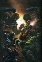  marvel portfolio thor, hulk, captain america marvel portfolio aleksi briclot 3478x2389