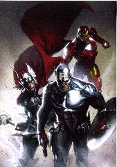  marvel portfolio captain america, thor, iron man marvel portfolio Gabriele Dell'otto 3430x2426