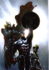  marvel portfolio thor, captain america, wolverine marvel portfolio Gabriele Dell'otto 3430x2426