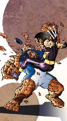   Represente : Wolverine, La Chose  Fantastic Four - Collection : Ultimate Auteur : - 1068x600