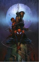   Represente : Spider-man, Serval, Wolverine, Daredevil  Daredevil - Collection : Marvel Knights Auteur : - 3041x1953